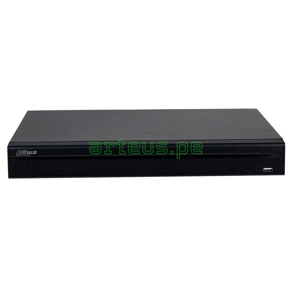 Grabador de video en red NVR Dahua 16 canales color negro para seguridad electrónica