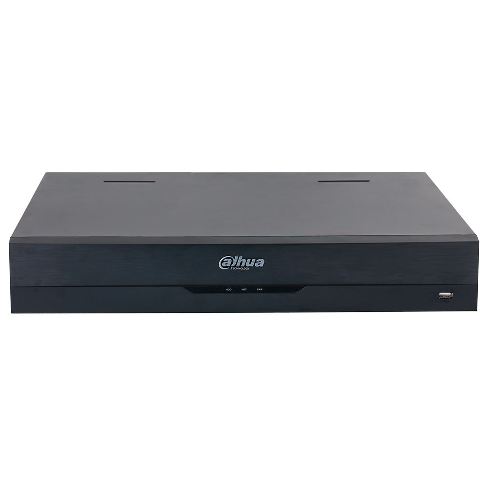 DAHUA DHI-NVR5416-16P-EI NVR Grabador POE 16 canales 4K hasta 4HDD (16TB) Wizsense AI Acupick ANPR
