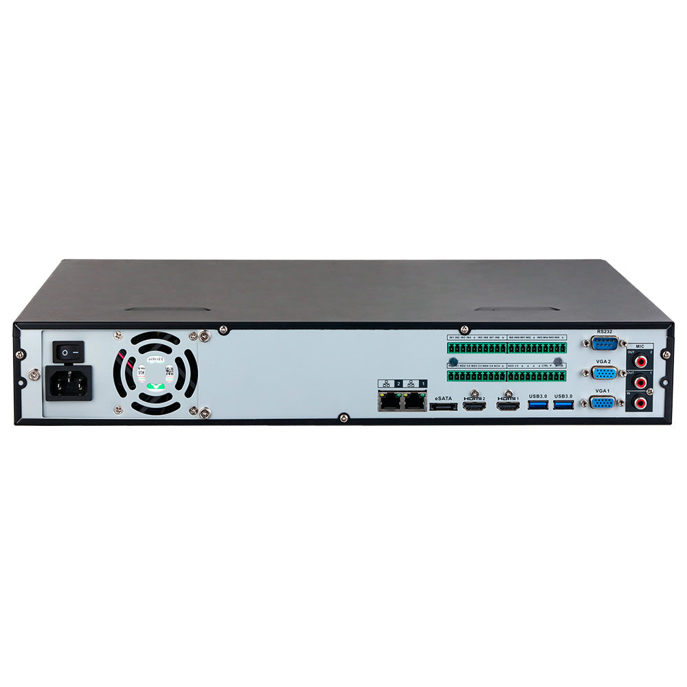 DAHUA NVR5416-EI Grabador NVR 4K, 16CH(24MP), 384MBps, 4HDD hasta 16TB. WIZSENSE, ACUPICK, ANPR