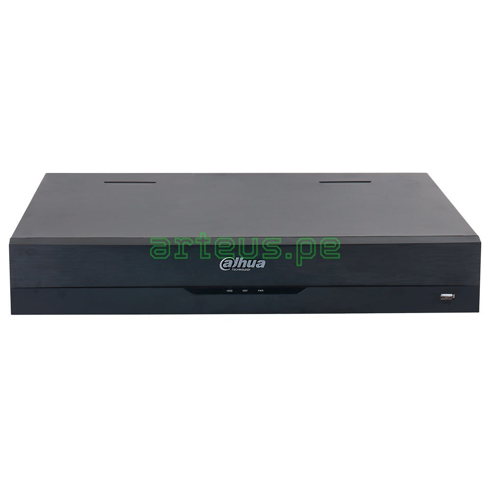 DAHUA NVR5432-EI Grabador NVR 4K con 32CH(24MP), 384Mbps, 4HDD hasta 16TB, WIZSENSE, ACUPICK, AI, ANPR