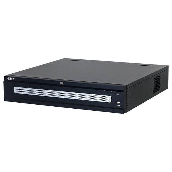 DAHUA DHI-NVR608H-32-XI, Grabador NVR 4K, 32CH(32MP), 1024Mbps, 8HDD hasta 16TB x cada sata, 1esata, Raid, WIZMIND, AI, ANPR