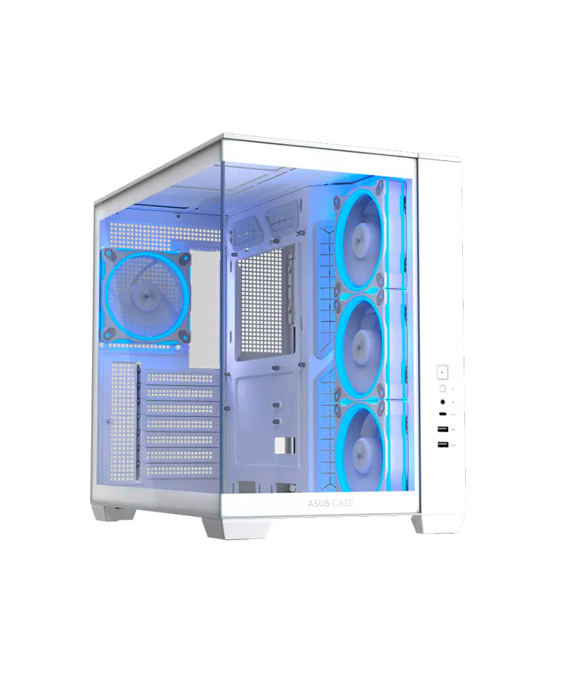 ASUS A32 PLUS Case Blanco Sin Fuente Vidrio Templado