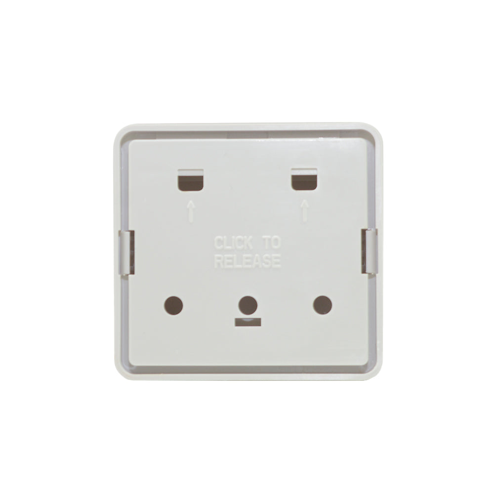 LINKBASIC OUZ22 Roseta para 2 puertos Color blanco