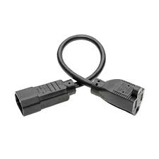 TRIPP-LITE P002-001-13A Cable, de Alimentcaion, CA, para Computadoras, 15R, A C14, 16AWG