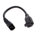 TRIPP-LITE P002-001-13A Cable, de Alimentcaion, CA, para Computadoras, 15R, A C14, 16AWG