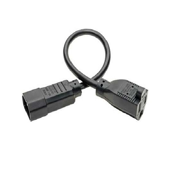 TRIPP-LITE P002-001-13A Cable, de Alimentcaion, CA, para Computadoras, 15R, A C14, 16AWG