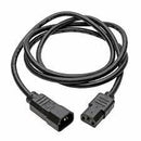 TRIPP.LITE P004-003 Cable, de Alimentación, para PDU, C13 a C14, 10A, 250V, 18 AWG, 91.4cm 3pies, Negro