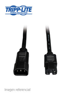 TRIPP.LITE P004-003 Cable, de Alimentación, para PDU, C13 a C14, 10A, 250V, 18 AWG, 91.4cm 3pies, Negro