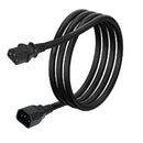 TRIPP.LITE P004-003 Cable, de Alimentación, para PDU, C13 a C14, 10A, 250V, 18 AWG, 91.4cm 3pies, Negro