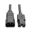 TRIPP-LITE P018-006 Cable de alimentación, 15A, C14 A C15, Alta Resistencia, 100V-250V, 14AWG, 1.83m
