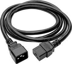 TRIPP-LITE P036-006 Cable, de Extensión, de Alta, Resistencia, C19 a C20,  20A, 250V, 12AWG, 1.83m, (6 pies), negro