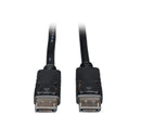 TRIPP-LITE P580-010 Cable de Video, DisplayPort, conectores de bloqueo, 4K 60 Hz M/M,  3.05m