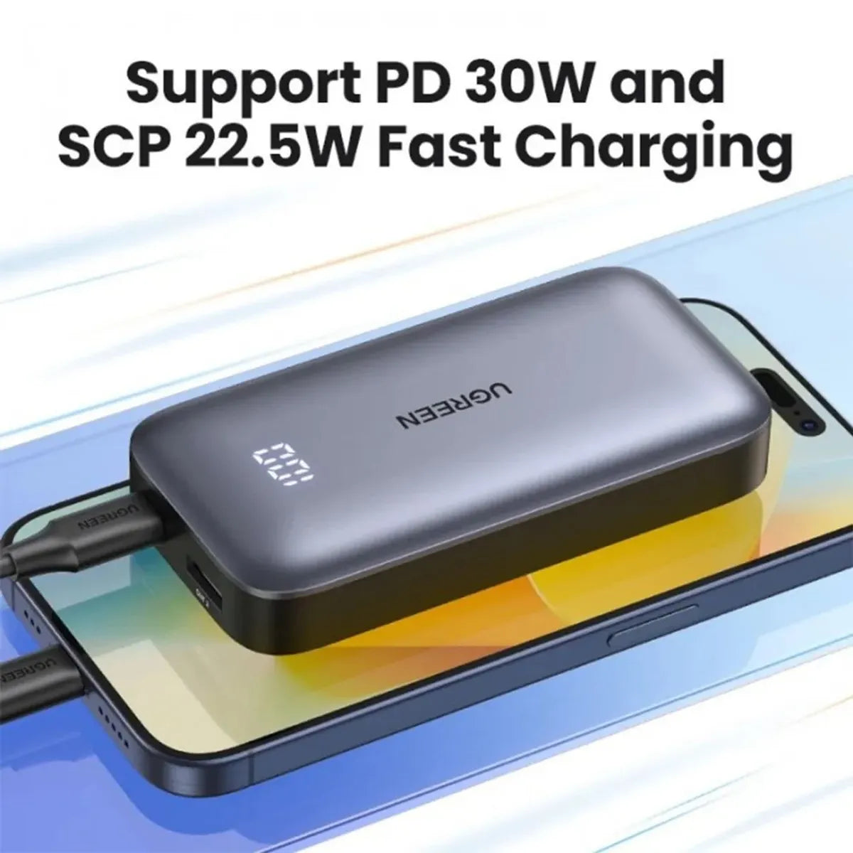 UGREEN  PB502 25185 Mini Powerbank 10000mAh 30W Cargador portátil