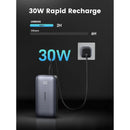 UGREEN  PB502 25185 Mini Powerbank 10000mAh 30W Cargador portátil