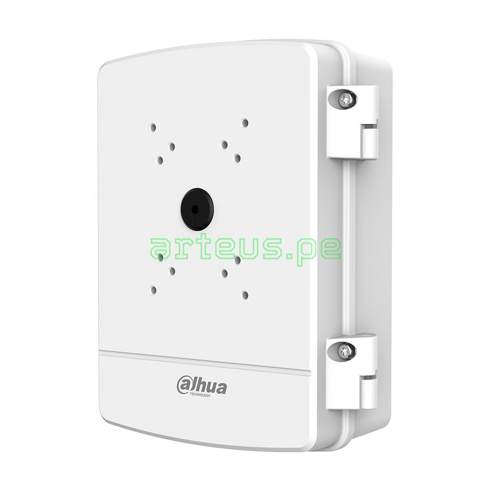 Caja de conexiones Dahua blanca para cámaras de videovigilancia, montaje en pared