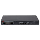 DAHUA DH-PFS4218-16ET-240, Switch 16 POE Ports 10/100, 2Uplink Giga, 2SFP, 240w. Manage, Layer 2