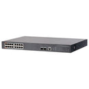 DAHUA DH-PFS4218-16GT-240, Switch Giga POE de 16 portas, 2SFP, 240 W. Gerenciar, Camada 2