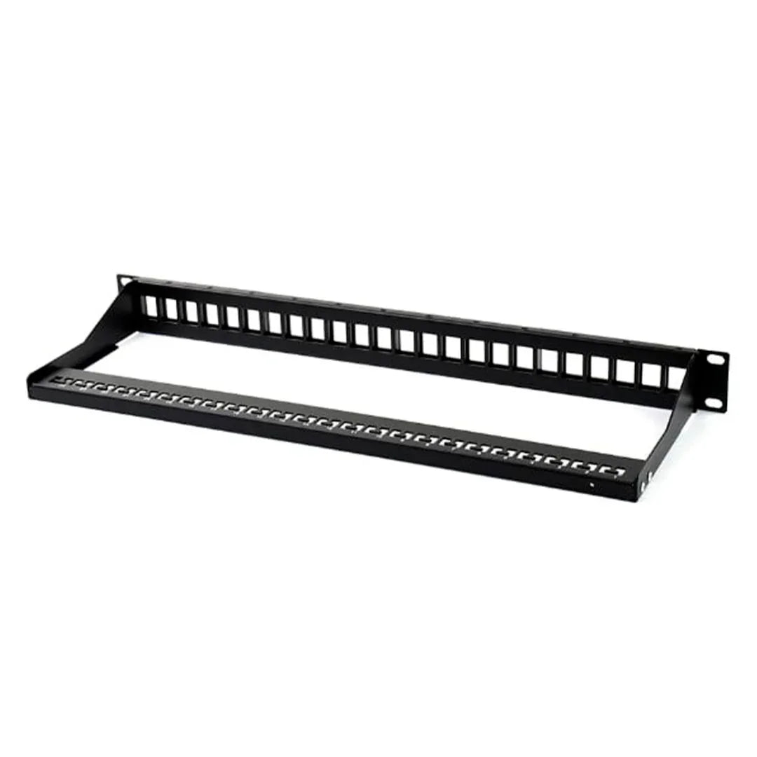 DIXON PKJ24-C6-A/BK Patch panel Cat 6 modular 24 Puertos vacío