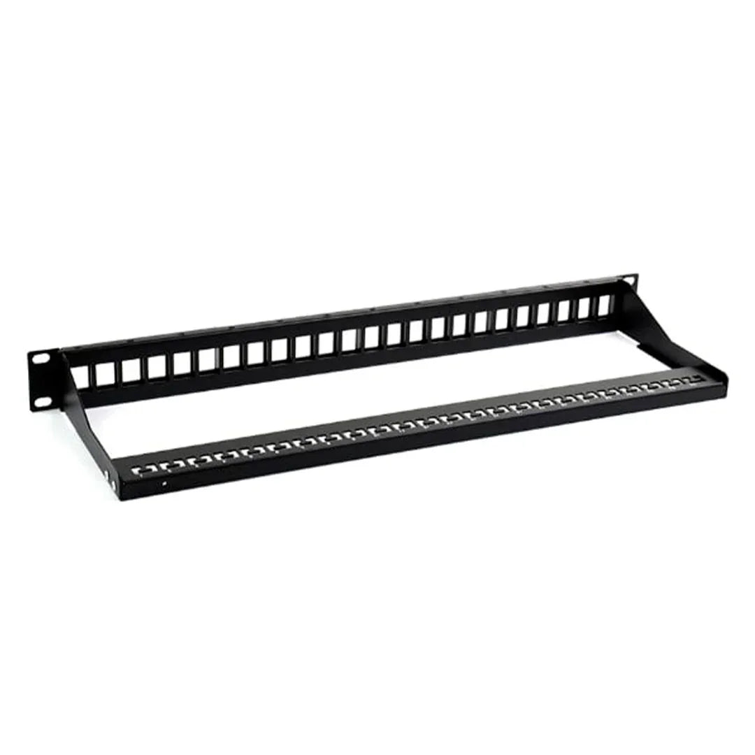 DIXON PKJ24-C6-A/BK Patch panel Cat 6 modular 24 Puertos vacío