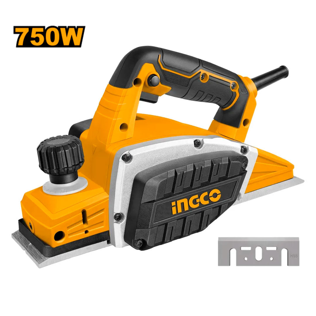 INGCO PL7508 Cepillo Eléctrico 750w + accesorios