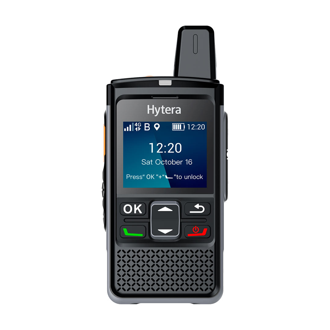 HYTERA PNC360S Radio Handy PoC LTE ultra compacto 1GB+8GB WIFI BT GPS 4G red celular IP67, no incluye licencia