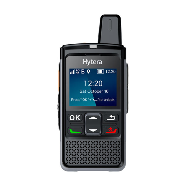 HYTERA PNC360S Radio Handy PoC LTE ultra compacto 1GB+8GB WIFI BT GPS 4G red celular IP67, no incluye licencia
