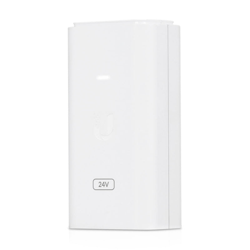 UBIQUITI POE-24-12W-WH Fuente de alimentación inyector PoE. 24V a 12W, 0,5A 10/100