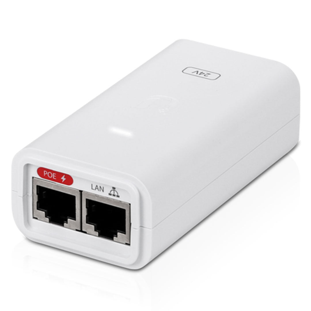 UBIQUITI POE-24-12W-WH Inyector PoE pasivo 24V 0.5A 12W