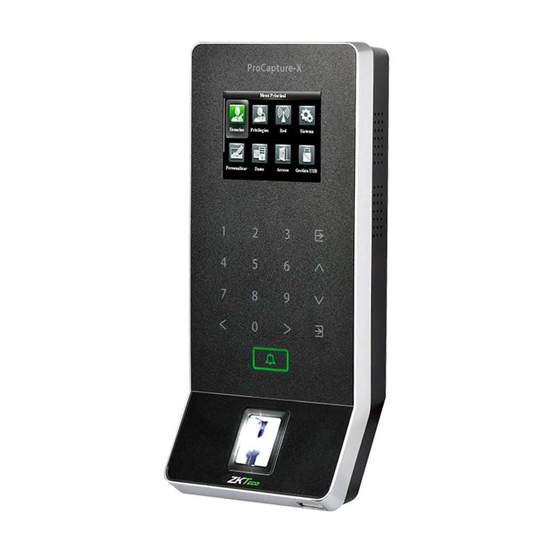 ZKTECO PROCAPTURE-X Terminal POE de Huella Digital para Control de Acceso GREEN LABEL