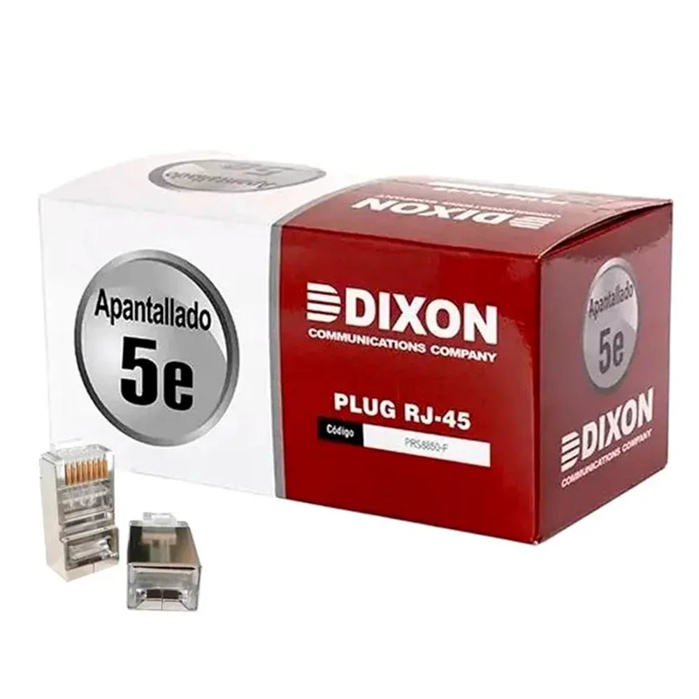 DIXON PRS8850-CN Plug RJ45 Cat 5e x 100unid
