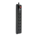 FORZA PS-1006B Surge protector power strip, 6 sockets, 1680W, 3 m cable 
