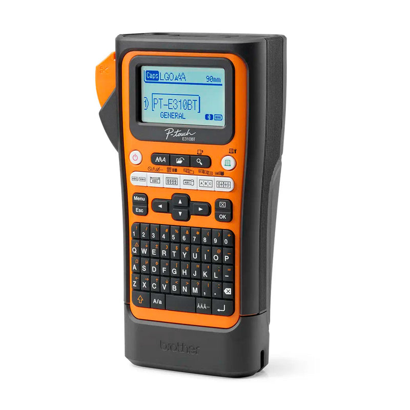 BROTHER P-touch PT-E310BTVP Rotuladora Portátil Profesional con Bluetooth, para etiquetas de hasta 18mm de ancho