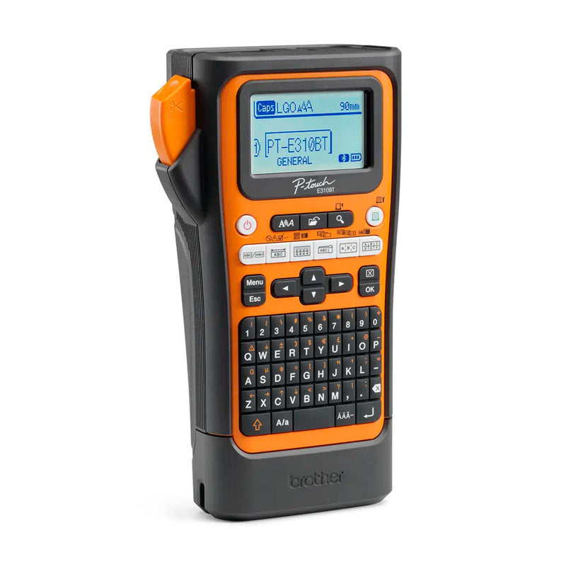 BROTHER P-touch PT-E310BTVP Rotuladora Portátil Profesional con Bluetooth, para etiquetas de hasta 18mm de ancho
