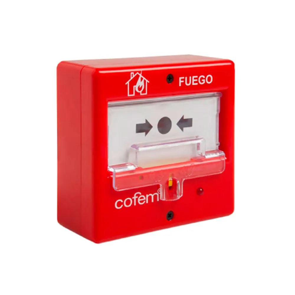 COFEM PUCAR PULSADOR DE ALARMA REARMABLE CONVENCIONAL