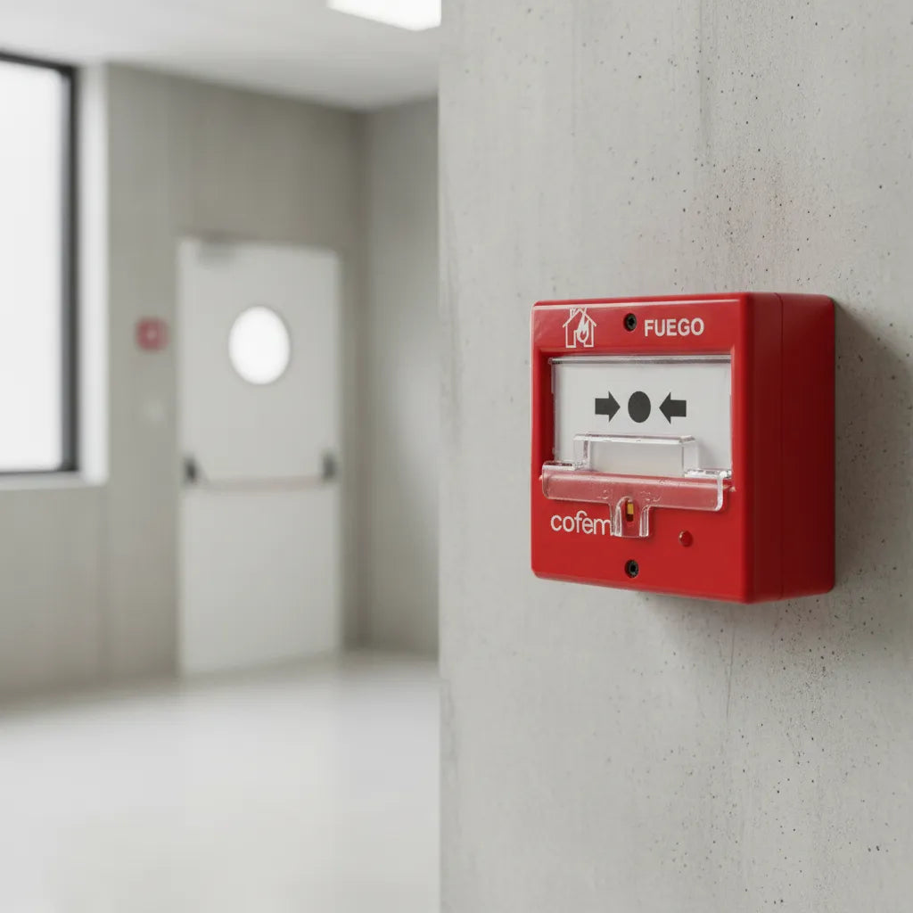 COFEM PUCAR PULSADOR DE ALARMA REARMABLE CONVENCIONAL