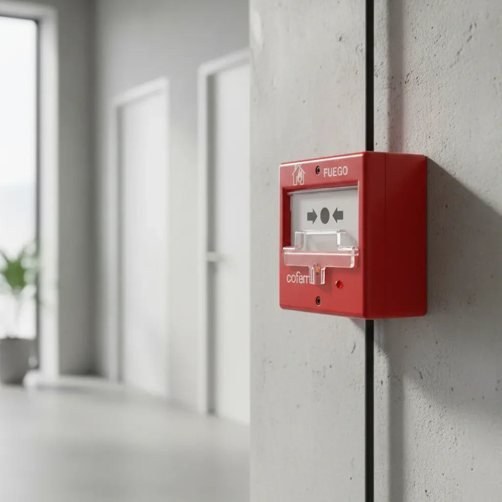 COFEM CO-PUCAY PULSADOR DE ALARMA REARMABLE DIRECCIONABLE LYON
