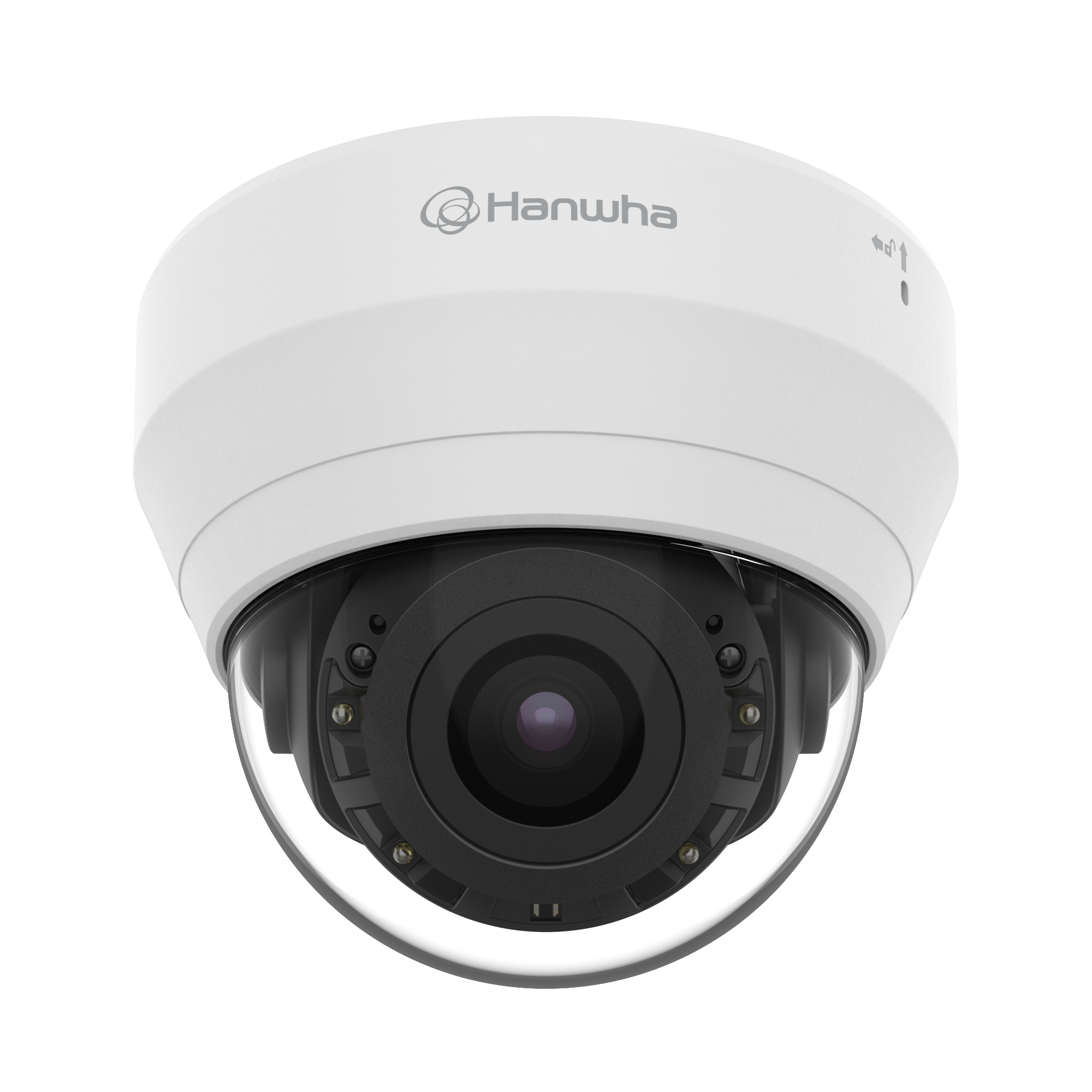 HANWHA VISION QND-6082R Camara de Seguridad IP 2MP PoE Lente Varifocal Motorizada 3.2-10mm