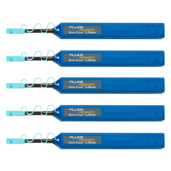 FLUKE QUICKCLEAN-1.25-5P Kit de limpieza Equipos fibra optica 1,5 mm