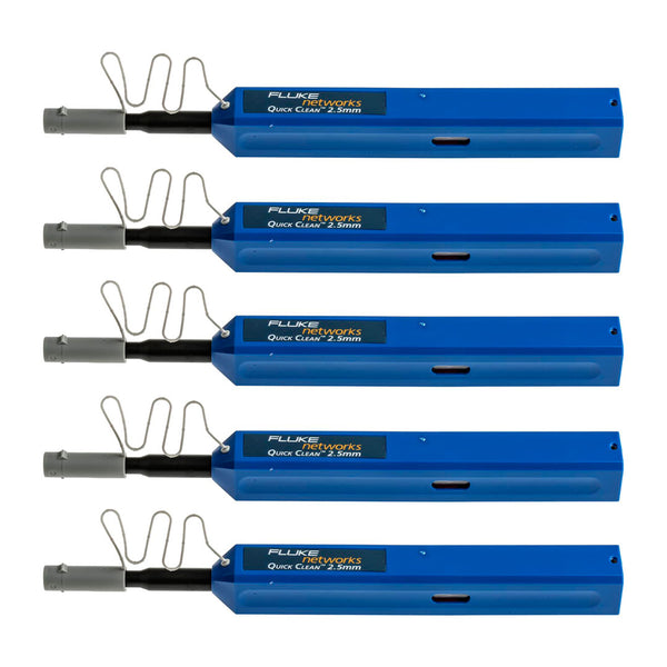 FLUKE QUICKCLEAN-2.5-5P Kit de limpieza Equipos fibra óptica 2,5 mm