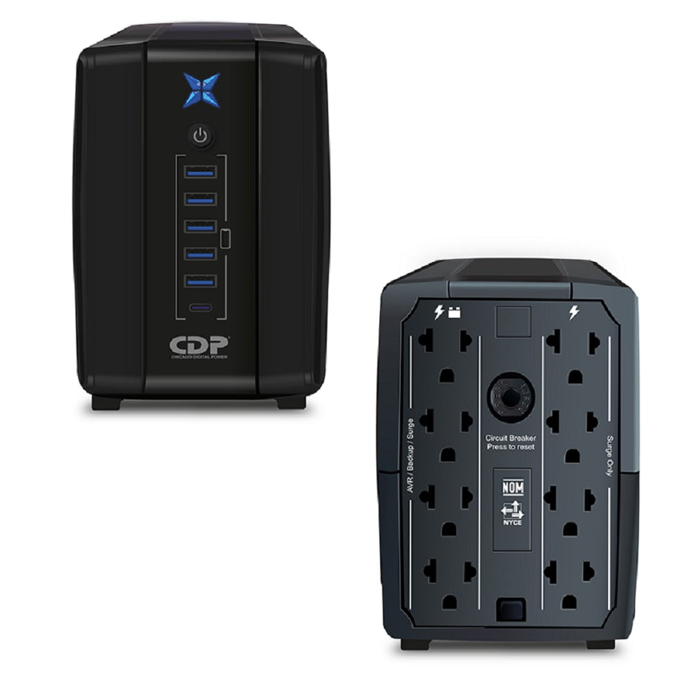 CDP R-UPR1008I UPS Interactivo 1000V 500W 8 Salidas