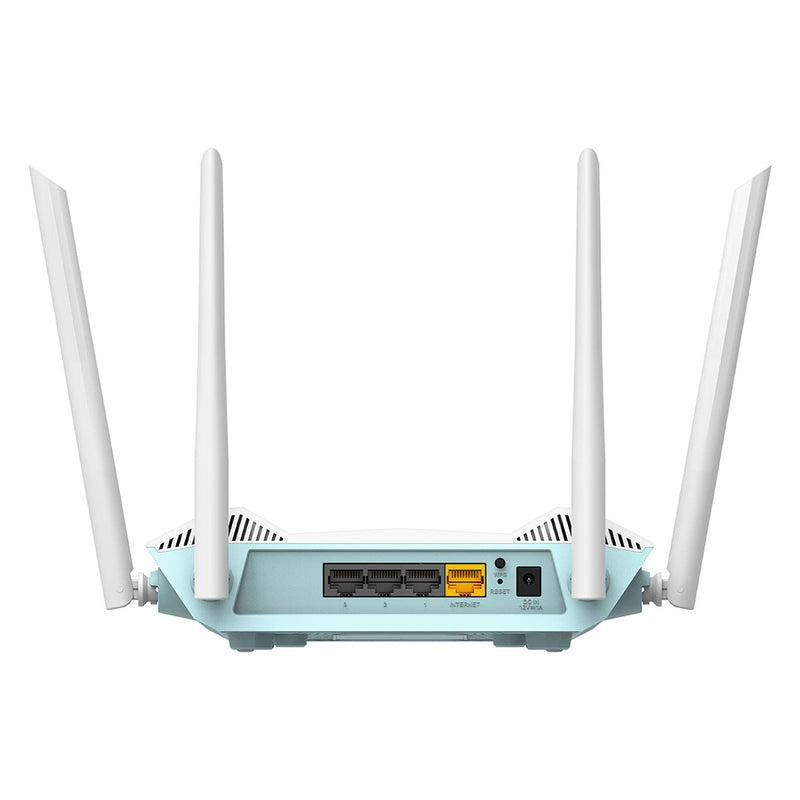 D-LINK R15 Router Wifi 6 inteligente doble banda 2.4-5GHz AX1500 compatible con Alexa y Google assistant