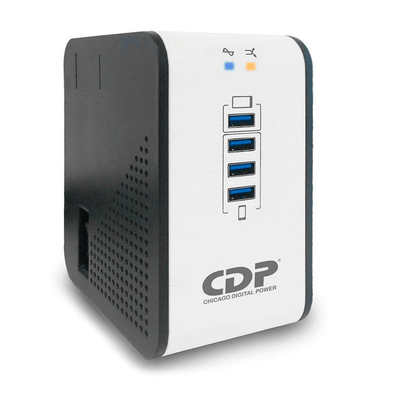 CDP R2CU-AVR1008I Estabilizador Regulador 1000VA/120VCA 8 Salidas USB 4