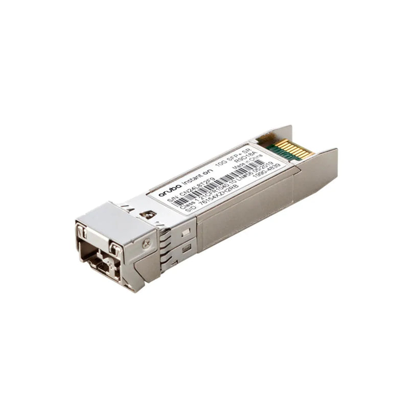 HPE R9D18A Modulo Transceiver ARUBA Instan On 10G SFP+ LC SR 300m OM3 MMF Multimodo