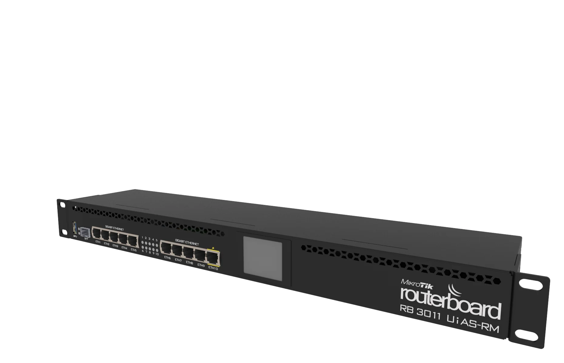 MIKROTIK RB3011UIAS-RM Router 10 Puertos Gigabit ARM 1.4Ghz 1GB 1SFP+