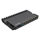 MIKROTIK RB5009UPr+S+IN Router con 8 puertos gigabit PoE+ y 1 puerto SFP+