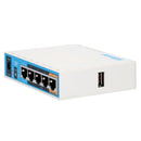 MIKROTIK RB951Ui-2nD Routerboard con WIFI 2.4GHZ 300Mbps 1 USB 5 RJ45 10/100 1 PoE