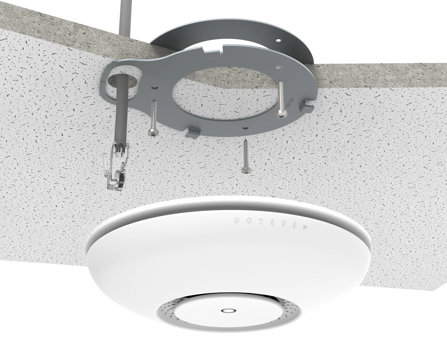 MIKROTIK RBCAPGI-5ACD2ND Access Point cAP ac WIFI5 AC1200 Doble Banda ARM 128Mb