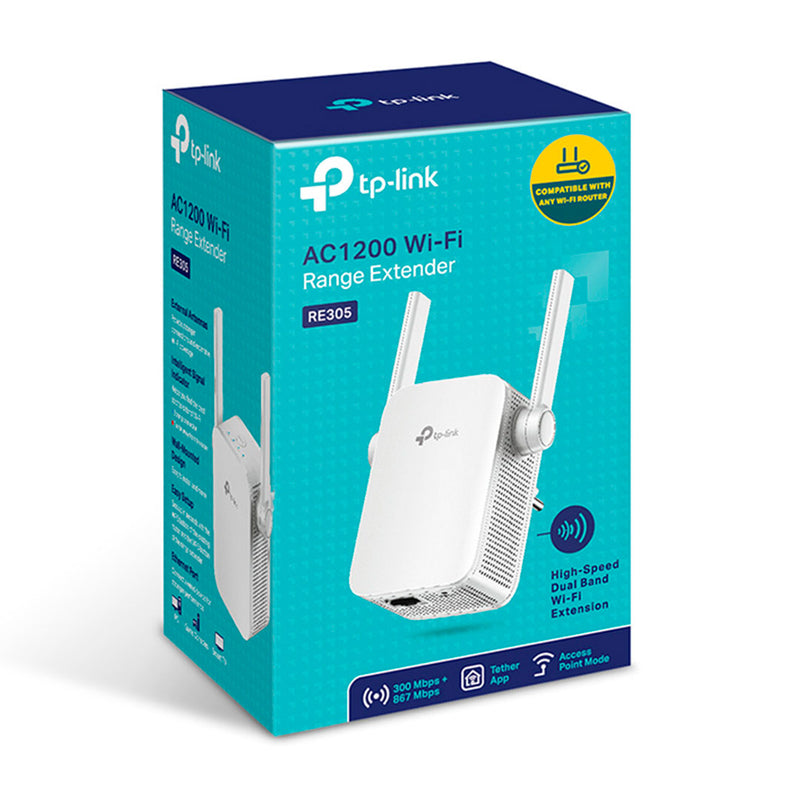 TP-LINK RE305 Repetidor de señal WIFI 5 AC1200. Doble banda