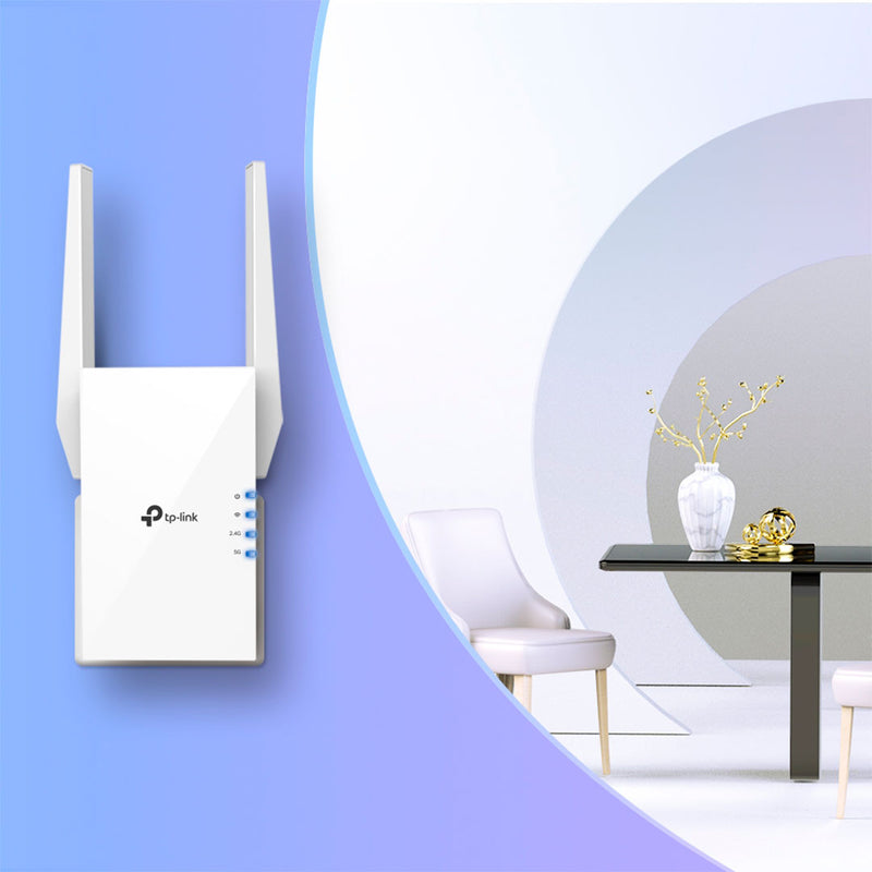 TP-LINK RE505X Repetidor de señal WIFI 6 AX1500. Doble banda