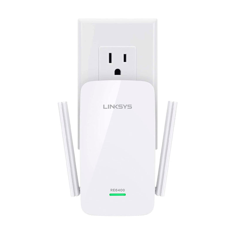 LINKSYS RE6400 Extensor de Cobertura Wi-Fi AC1200 Doble Banda 2,5GHz y 5GHz